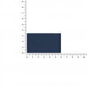 Лейбл из ПВХ Dzeta, M, темно-синий арт. 18752.43