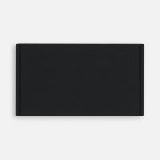 Лейбл из ПВХ Dzeta, M, черный арт. 18752.30