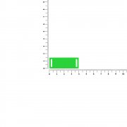 Лейбл из ПВХ Kova, зеленый неон арт. 18756.94