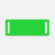 Лейбл из ПВХ Kova, зеленый неон арт. 18756.94