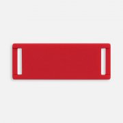 Лейбл из ПВХ Kova, красный