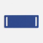 Лейбл из ПВХ Kova, синий арт. 18756.44