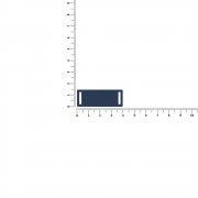 Лейбл из ПВХ Kova, темно-синий арт. 18756.43