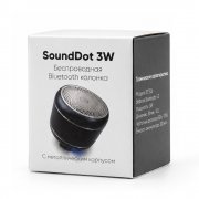 Беспроводная Bluetooth колонка SoundDot 3W+ с металлическим корпусом, черный арт. 11035.02 Беспроводная Bluetooth колонка SoundDot 3W+ с металлическим корпусом, черный арт. 11035.02