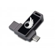 USB3.0/ Type-C флешка 2в1 на 64 ГБ «Спинлайт» с подсветкой