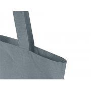 Эко-сумка «Мадрас Блэнд» из переработанного хлопка 140 г/м2