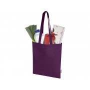 Эко-сумка «Мадрас Блэнд» из переработанного хлопка 140 г/м2