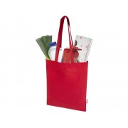 Эко-сумка «Мадрас Блэнд» из переработанного хлопка 140 г/м2