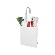 Эко-сумка «Мадрас Блэнд» из переработанного хлопка 140 г/м2