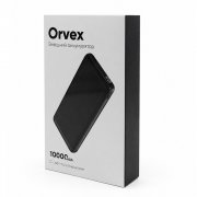 Внешний аккумулятор Orvex c быстрой зарядкой (до 22,5W), 10000 mAh, черный