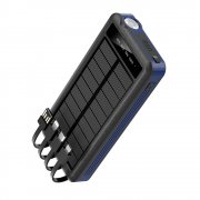 Внешний аккумулятор Xyron с солнечной панелью, 10000 mAh, синий арт. 2060.15
