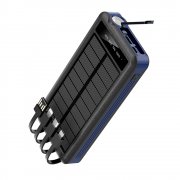Внешний аккумулятор Xyron с солнечной панелью, 10000 mAh, синий арт. 2060.15