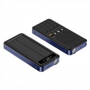 Внешний аккумулятор Xyron с солнечной панелью, 10000 mAh, синий арт. 2060.15