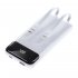 Внешний аккумулятор Nero с быстрой зарядкой (до 22,5W), 10000 mAh, белый