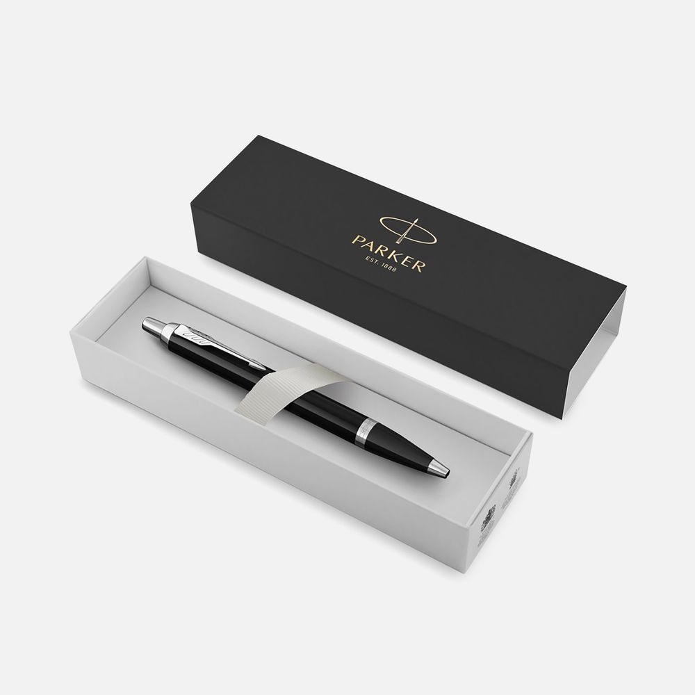 Ручка шариковая Parker IM Core Black CT, черная арт. 11933.10 Ручка шариковая Parker IM Core Black CT, черная арт. 11933.10
