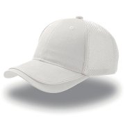 Бейсболка "Golf", 6 клиньев, сетка,  застежка на липучке Белый