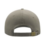Бейсболка LIBERTY SIX BUCKLE, 6 клиньев, металлическая застежка Серый