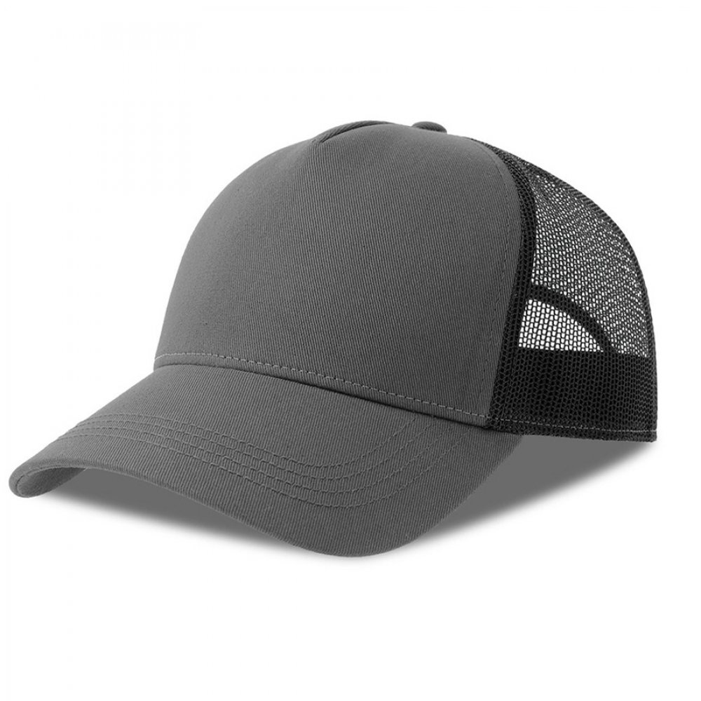 Бейсболка RAPPER COTTON-S, 5 клиньев, пластиковая застёжка Серый меланж арт. 254179-S.2935 Бейсболка RAPPER COTTON-S, 5 клиньев, пластиковая застёжка Серый меланж арт. 254179-S.2935