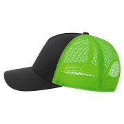 Бейсболка RAPPER COTTON-S, 5 клиньев, пластиковая застёжка Черный арт. 254179-S.35121