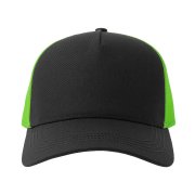 Бейсболка RAPPER COTTON-S, 5 клиньев, пластиковая застёжка Черный арт. 254179-S.35121