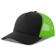 Бейсболка RAPPER COTTON-S, 5 клиньев, пластиковая застёжка Черный арт. 254179-S.35121