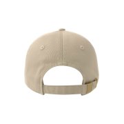 Бейсболка DAD HAT-S, 5 клиньев, металлическая застежка Бежевый