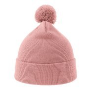 Шапка вязаная детская с помпоном KID WIND-S Розовый