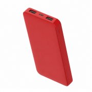 Внешний аккумулятор Polus, 10000 Mah, софт-тач покрытие, красный арт. 2018.05.01