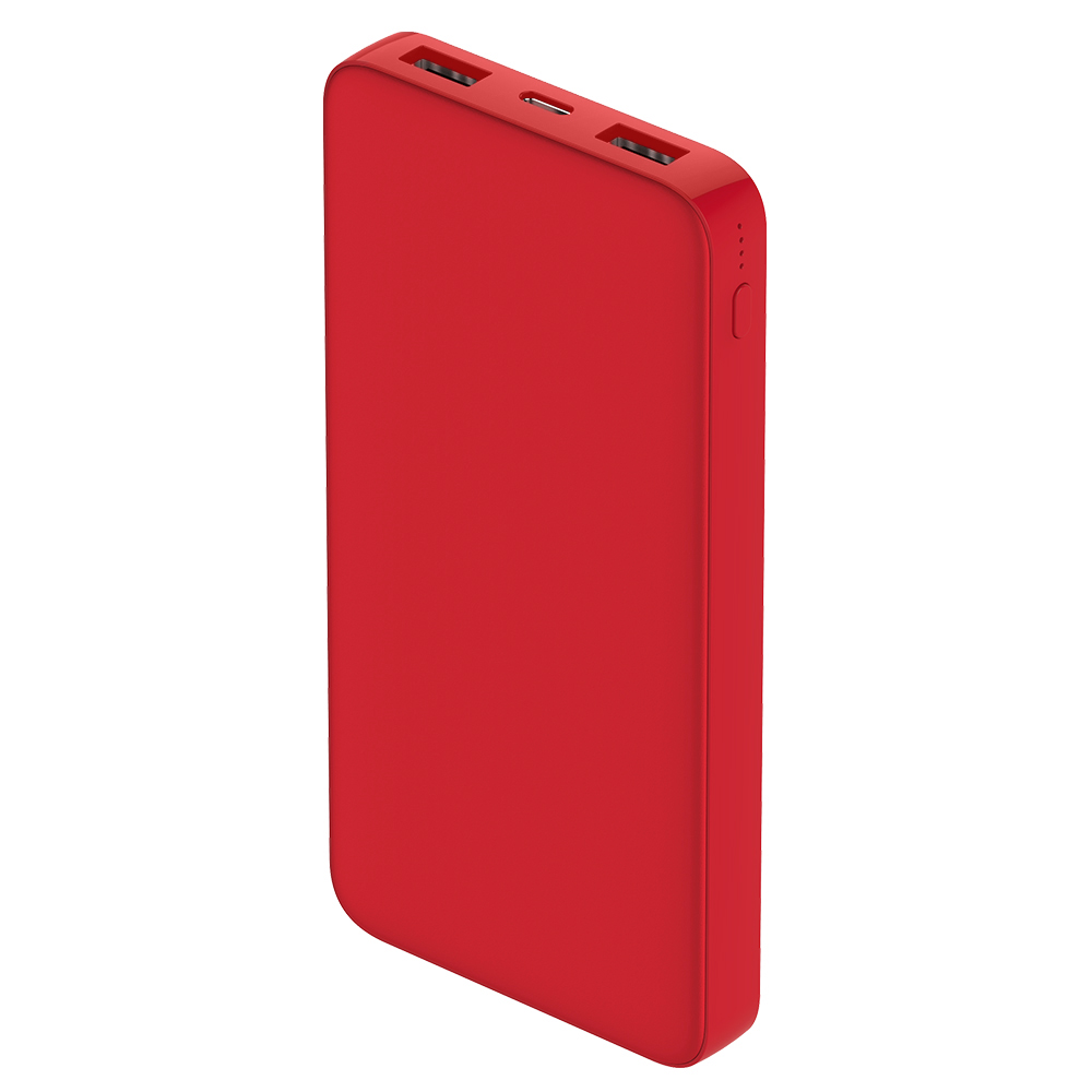 Внешний аккумулятор Polus, 10000 Mah, софт-тач покрытие, красный арт. 2018.05.01 Внешний аккумулятор Polus, 10000 Mah, софт-тач покрытие, красный арт. 2018.05.01