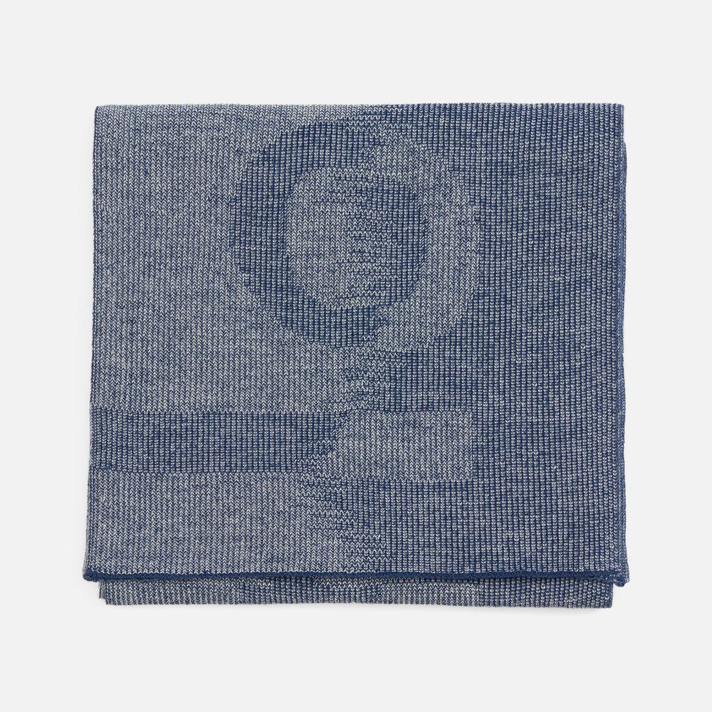 Шарф Denim XXL на заказ, полушерсть арт. 19629.02 Шарф Denim XXL на заказ, полушерсть арт. 19629.02