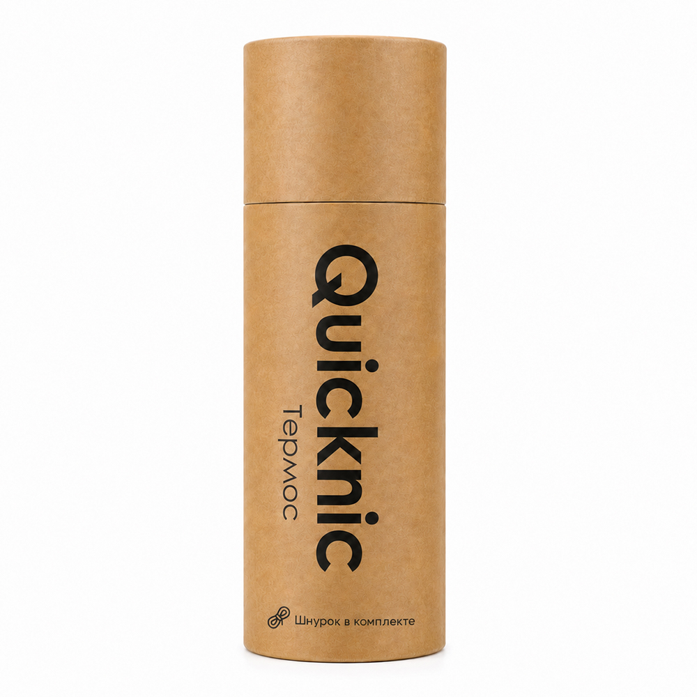 Термос Quicknic, чёрный арт. 5078.02 Термос Quicknic, чёрный арт. 5078.02