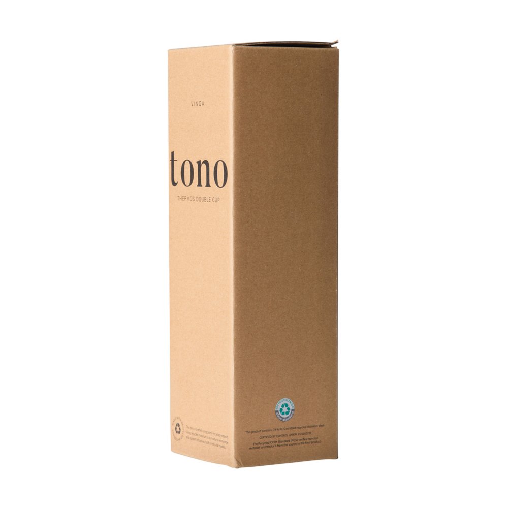 Термос VINGA Tono с двумя кружками RCS, 750 мл арт. V4300702 Термос VINGA Tono с двумя кружками RCS, 750 мл арт. V4300702