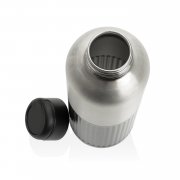 Бутылка для воды Ripple RCS из нержавеющей стали R-steel, герметичная, с ручкой, 750 мл