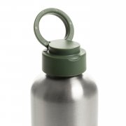 Бутылка для воды Ripple RCS из нержавеющей стали R-steel, герметичная, с ручкой, 750 мл
