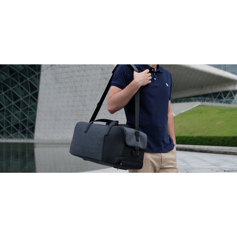 Дорожная сумка KORIN FlexPack Go 53х23х26 см, темно-серая арт. K2-I Дорожная сумка KORIN FlexPack Go 53х23х26 см, темно-серая арт. K2-I