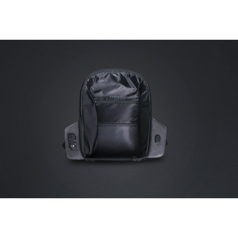 Рюкзак KORIN HiPack 43х33х16 см, черный арт. K11C Рюкзак KORIN HiPack 43х33х16 см, черный арт. K11C