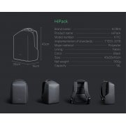 Рюкзак KORIN HiPack 43х33х16 см, черный