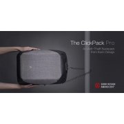 Рюкзак KORIN ClickPack Pro 46х34х16 см, комбинированный черный/серый
