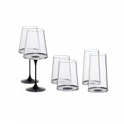 Хрустальный бокал для красного вина на магните Trebonn SplitGlass, 2 шт, 450 мл