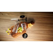Хрустальный бокал для белого вина на магните Trebonn SplitGlass, 2 шт, 280 мл