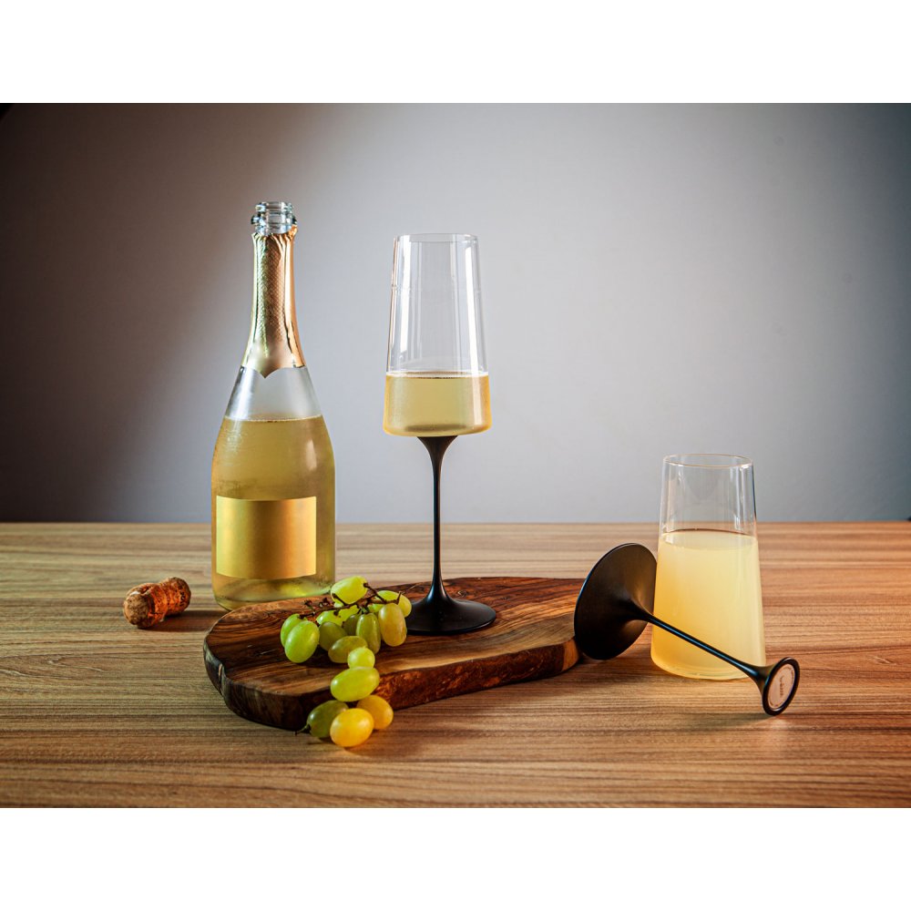 Хрустальный бокал для игристого вина на магните Trebonn SplitGlass, 2 шт, 320 мл арт. 2025130 Хрустальный бокал для игристого вина на магните Trebonn SplitGlass, 2 шт, 320 мл арт. 2025130