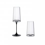 Хрустальный бокал для игристого вина на магните Trebonn SplitGlass, 2 шт, 320 мл
