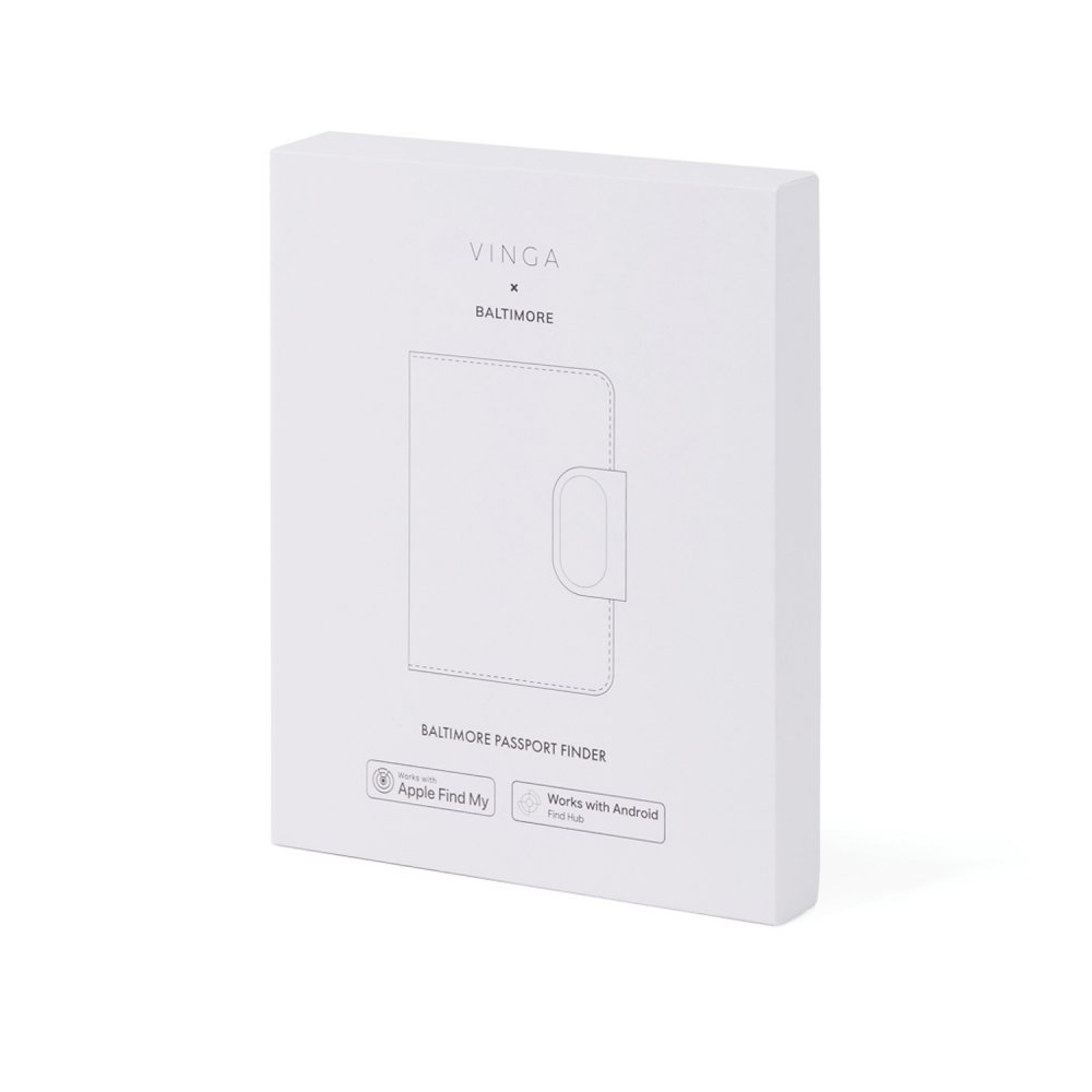 Обложка на паспорт VINGA Baltimore RCS с Bluetooth-трекером Dual арт. V3010007 Обложка на паспорт VINGA Baltimore RCS с Bluetooth-трекером Dual арт. V3010007