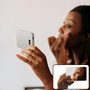 Внешний беспроводной аккумулятор Xoopar Smile с MagSafe и зеркалом, 5000 мА·ч