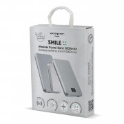 Внешний беспроводной аккумулятор Xoopar Smile с MagSafe и зеркалом, 5000 мА·ч