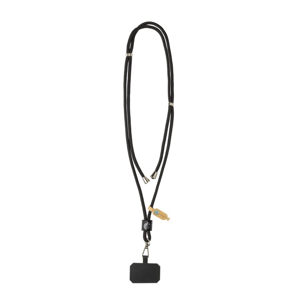 Ремешок-держатель для телефона CarryLoop из rPET RCS арт. P302.8101 Ремешок-держатель для телефона CarryLoop из rPET RCS арт. P302.8101