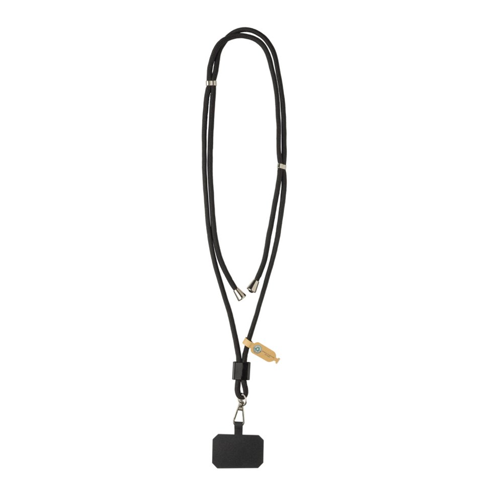 Ремешок-держатель для телефона CarryLoop из rPET RCS арт. P302.8101 Ремешок-держатель для телефона CarryLoop из rPET RCS арт. P302.8101