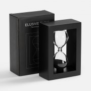 Песочные часы Elusive Dune, черные