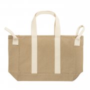 Пляжная сумка BEAU AWARE™ из переработанного канваса с боковой ручкой, 400 г/м²