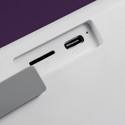 Колонка GRID 5 портативная, 5 Вт, серая с белым Серый